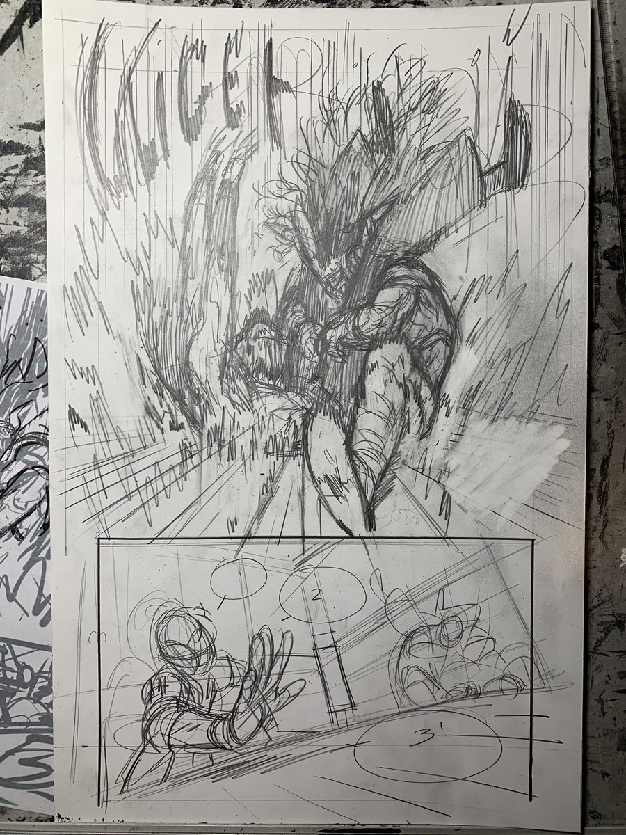 I'll be inking these #ThankYouLiger pencils tonight on IG live! Hope to see you there.