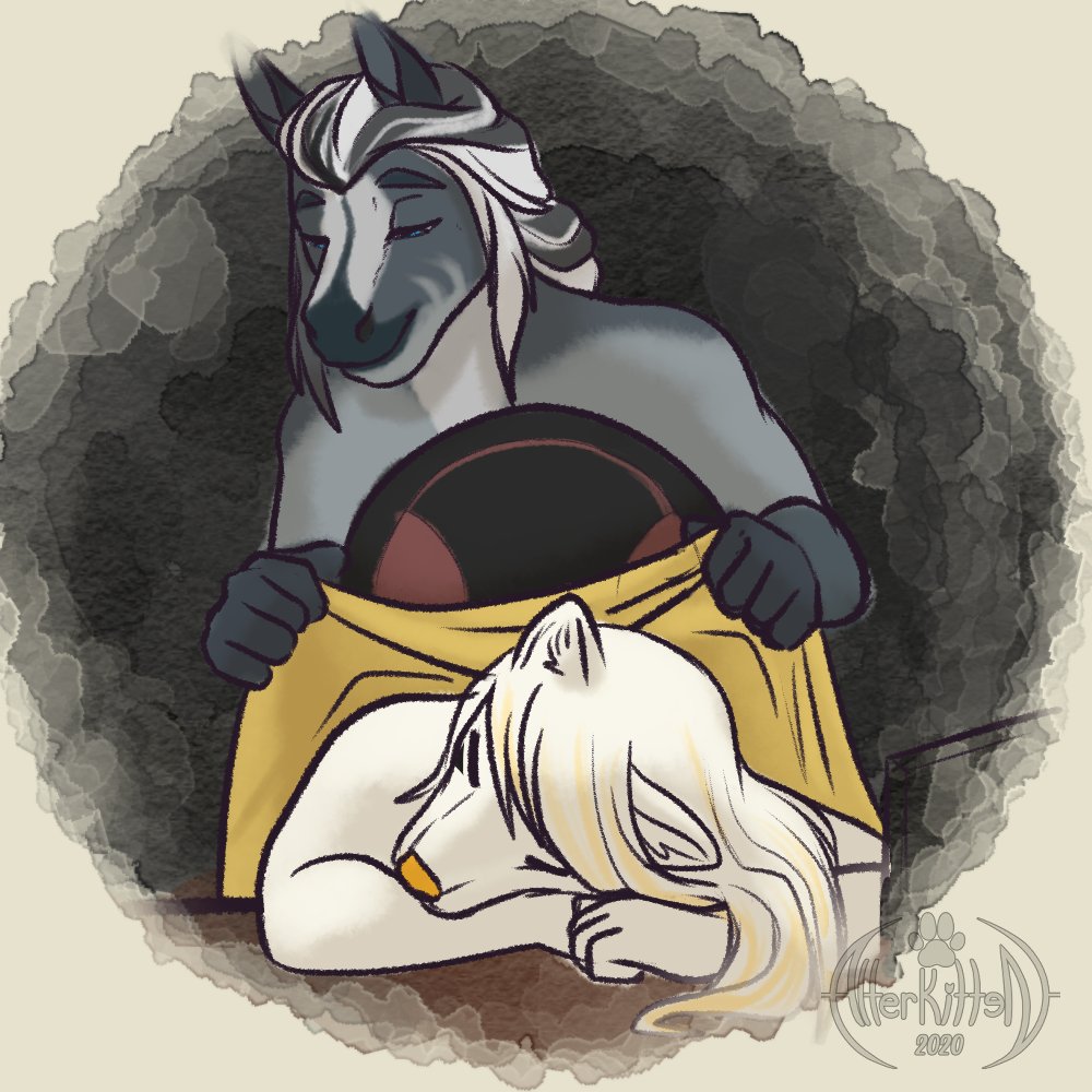 Cute and fun watercolor piece by @AlterKittenArt 

Go check her out! furaffinity.net/user/alterkitt…

furaffinity.net/view/34945198/