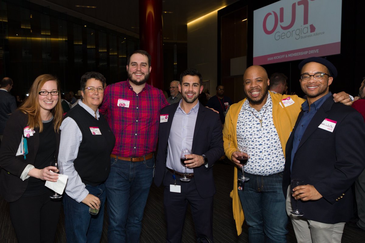 Hosted by @CocaColaCo, @OUTGeorgia's 2020 Kickoff brought together #LGBTQ+ biz and nonprofit professionals for an inspiring evening focused on building momentum for the orgs helping make #ATL & #Georgia welcoming, inclusive, and successful for ALL!