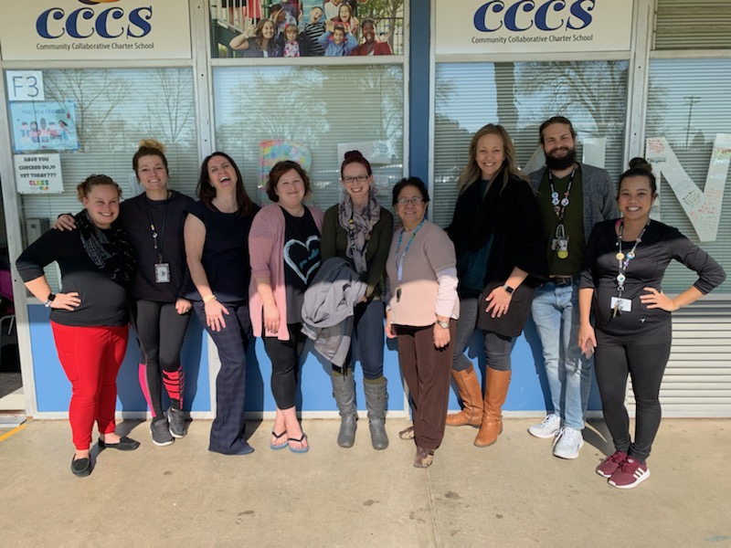 CCCS_School's tweet photo. This team is always +1 ing! Elevating their plans through the instructional design protocol, building trust and capacity within each other and always keeping the students' success in the forefront! #GCC_Charters #IgnitePositiveChange #ubuntu #WEbeforeME #CCCSK8 @go_InnovateED https://t.co/O5PtJ2HoIw