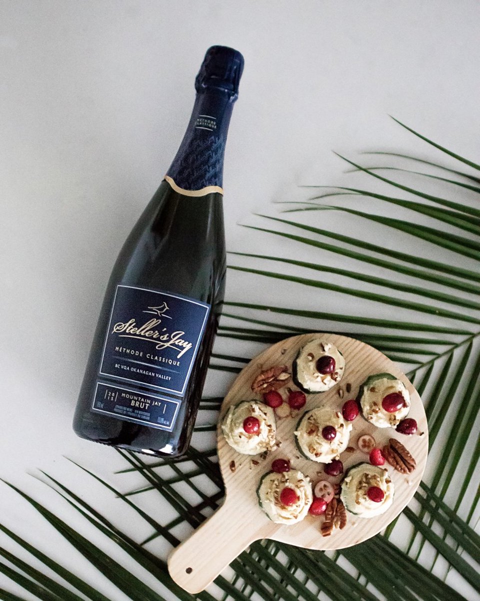 Our kind of Friday night - Steller’s Jay Brut and delicious treats!