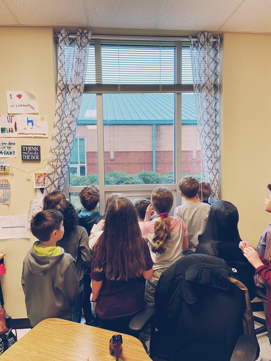 When it snows in Georgia you stop to watch. ❄️ <a href="/SweetAppleES/">Sweet Apple Elem</a>