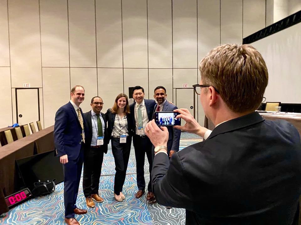 Justin B. Dimick (@jdimick1) on Twitter photo Super proud of this group who gave an elegant, sophisticated review of the impact of the Affordable Care Act on access and outcomes—at a surgical conference! #ASC2020
Surgical policy evaluation is growing up! Thanks to <a href="/kirstinwscott/">Kirstin Woody Scott</a> for the photo of the photo. 😁 Super proud of this group who gave an elegant, sophisticated review of the impact of the Affordable Care Act on access and outcomes—at a surgical conference! #ASC2020
Surgical policy evaluation is growing up! Thanks to <a href="/kirstinwscott/">Kirstin Woody Scott</a> for the photo of the photo. 😁