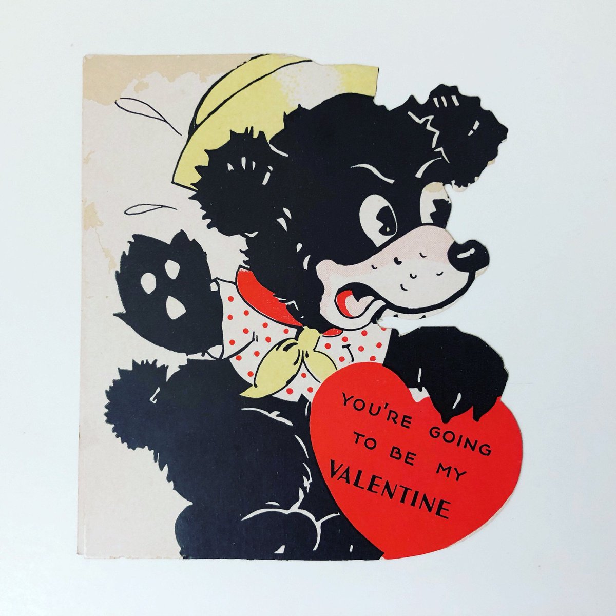 Excited to share this item from my #etsy shop: Vintage valentines Day Card - Funny dog valentine #papergoods #funnyvalentinesday #valentinedaycard #antiquevalentine #diecutvalentine #retrovalentines #printedvalentine #retrovalentine #childrenvalentine etsy.me/37bNvrI