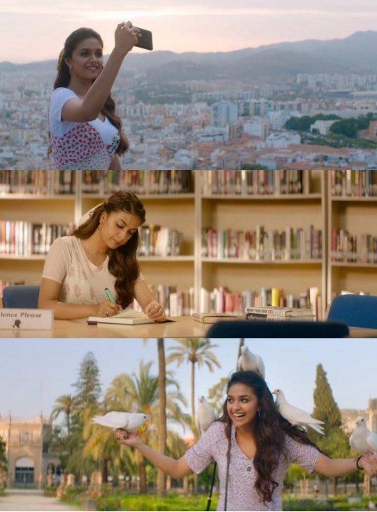 My fav snaps from #MissIndia  #KotthagaKotthaga song 😍🙈😘😌😌...A Big Treat For ALL KEERTHYANS ❤️ 
@KeerthyOfficial