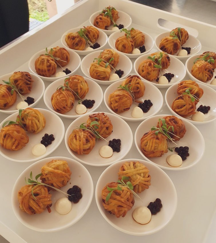 dandmcatering's tweet photo. Plenty of delicious options for patrons in the Beach Club at the #VicOpen perfectly prepared by the Dean &amp; McPherson chefs 😋 https://t.co/IcXHrSOgzW