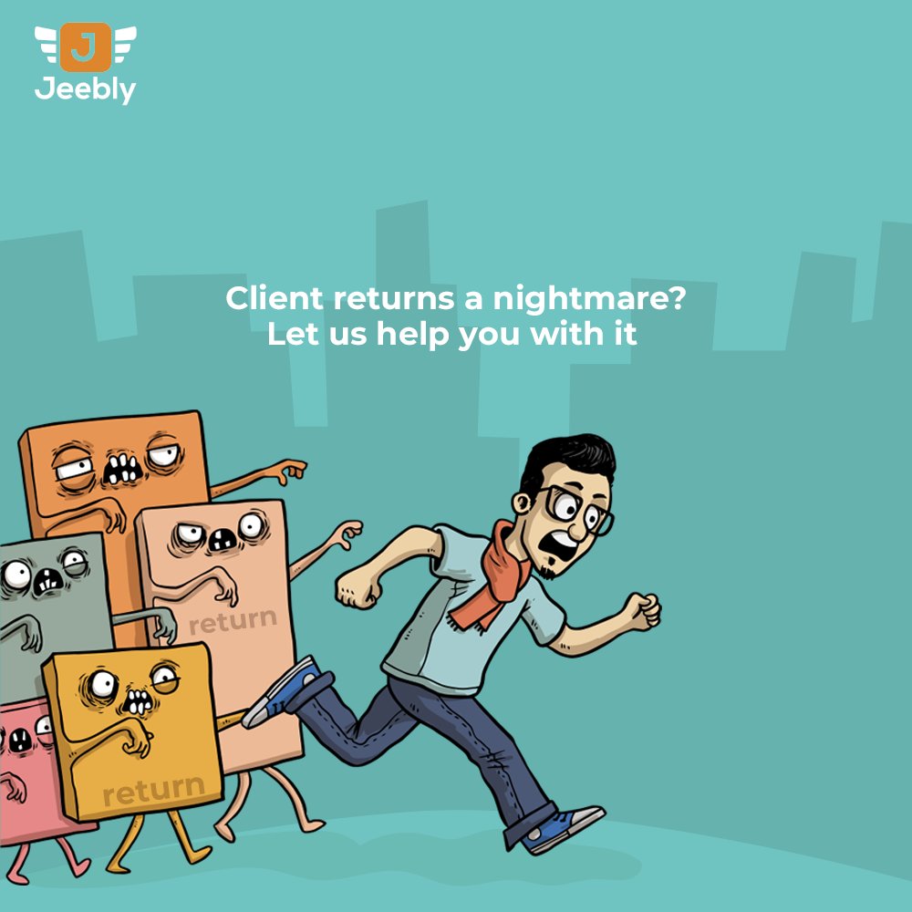 jeeblynow1's tweet image. Your customers will love you more when you provide them with swift, smooth, safe returns. Call 800 - (Jeebly) 533259 to know more. 
#Jeebly #ClientReturns #LastMileDelivery