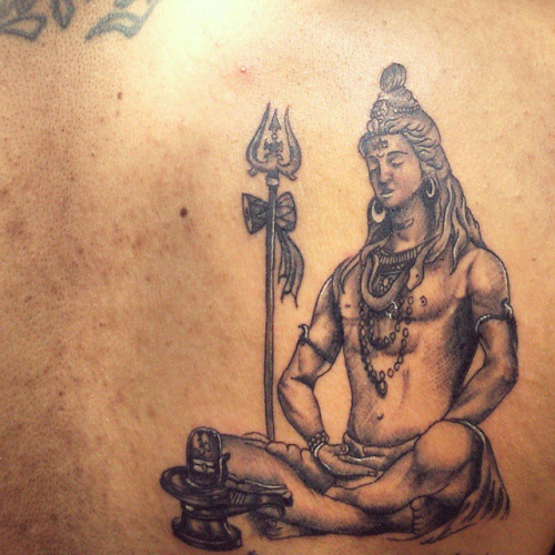 Mahakal Tattoo on Back Design for Men  Ace Tattooz
