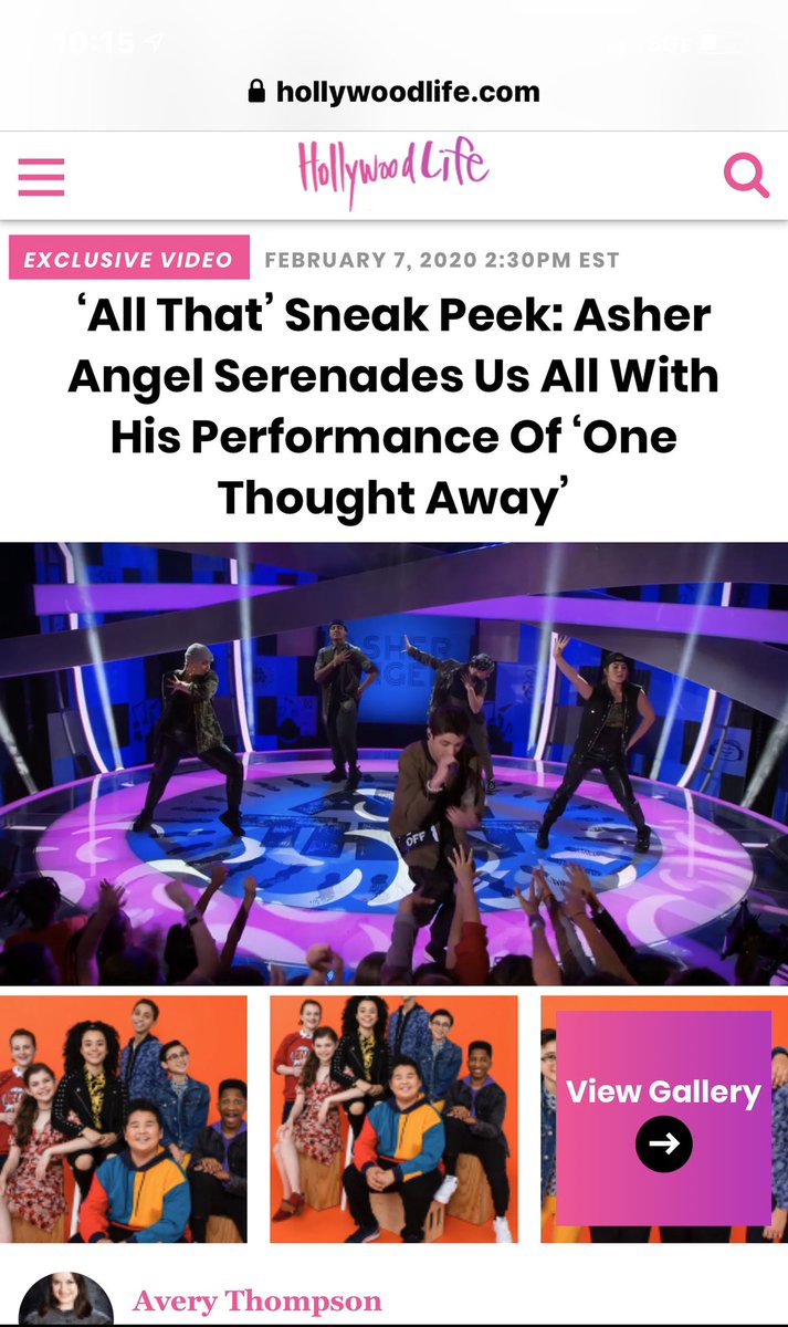 chinguuns's tweet image. Can’t wait to watch @asherangel ‘ s EPIC performances by tomorrow only on @Nickelodeon 🙌. Stay tuned into brand new episode of @AllThatNick 8:30pm/ 7:30c 
#allthat #musicalguest #asherangel #newepisode #Nickelodeon #hollywoodlife #onethoughtaway