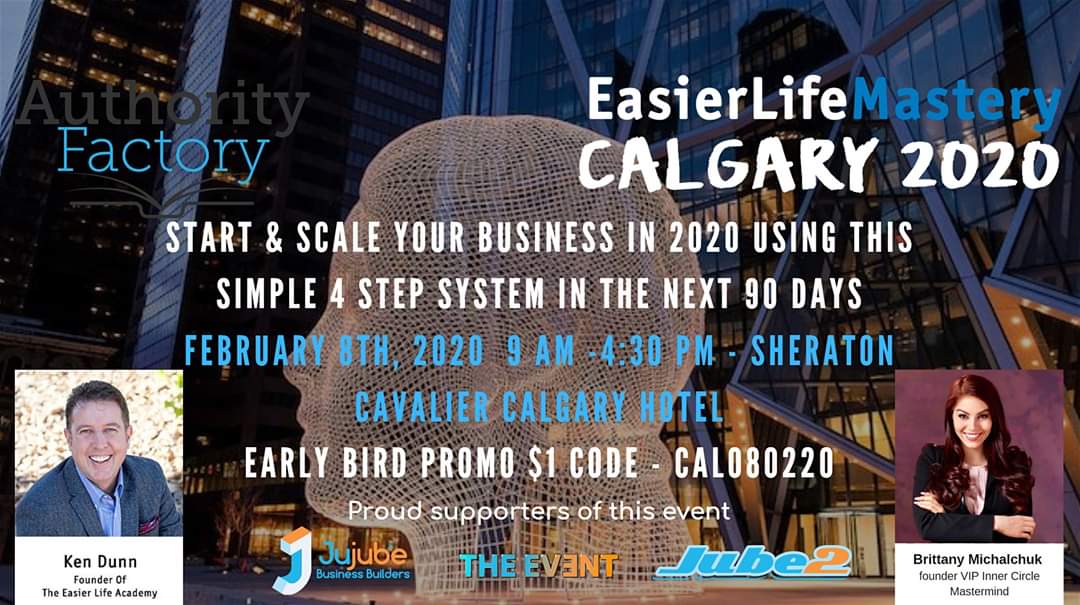 HUGE entrepreneurs event tomorrow that is amazing. Link - bit.ly/jujubebiz Use coupon code: CAL080220 upon checkout to get your ticket for only $1 &amp; to RSVP.

#cagaryevents #yyc #yycevents #CalgaryStartups #calgaryentrepreneurs #yycbusiness #calgarybusiness