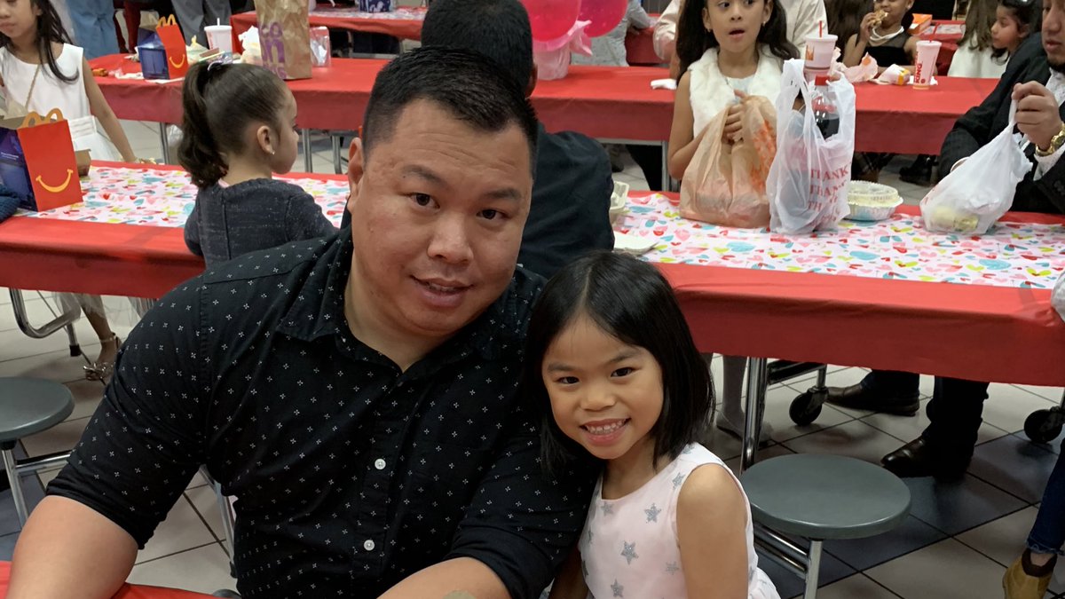 Our wonderful fathers and daughters!