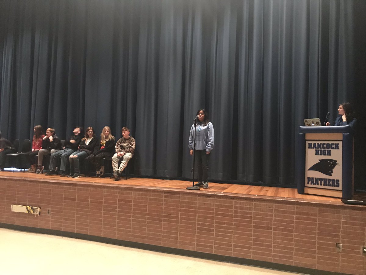 Congratulations to our Spelling Bee winners and participants! 6th grade: 1st Brooks Norris, 2nd Noah Lennon-Puthoff; 7th grade: 1st Jenna Wells, 2nd Autumn Beall; 8th grade: 1st Jonathan Wood, 2nd Jeremiah Thomas. Congrats to all & thank you to the families that attended!@wcpsmd