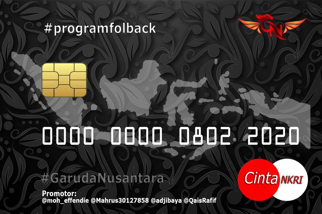 adjibaya's tweet photo. Open Pendaftaran SERENTAK SELURUH PROMOTOR
GarudaNusantara

Syarat Wajib
>NKRI
>No KADRUN
>Like + RT keras
>REPLAY 》#programfolback 2x

FOUNDER
@TheArieAir

》cc 
    @ahmad_subana
    @japung1976
    @hamka_sutra

》Follow : 
@moh_effendie
@Mahrus30127858
@adjibaya
@QaisRafif https://t.co/NCdkN8SrGk