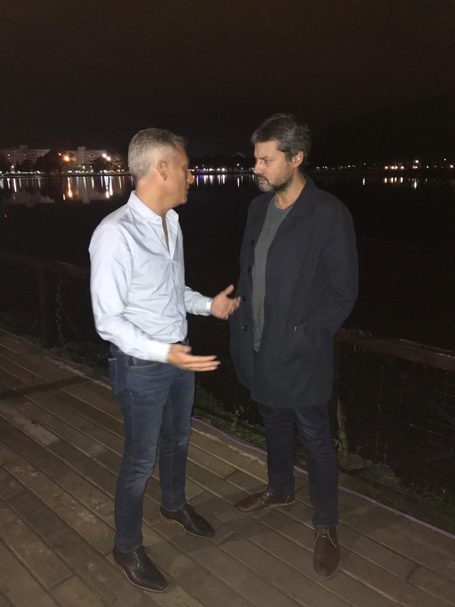 EstebanAviles's tweet photo. Con el Min. De Turismo y Deportes de la Nación Matías Lammens nos encontramos en Villa María luego de haber compartido la FITUR en España, avanzando en nuevos lineamientos de trabajo.
#FVM2020 https://t.co/1368iKOXO9
