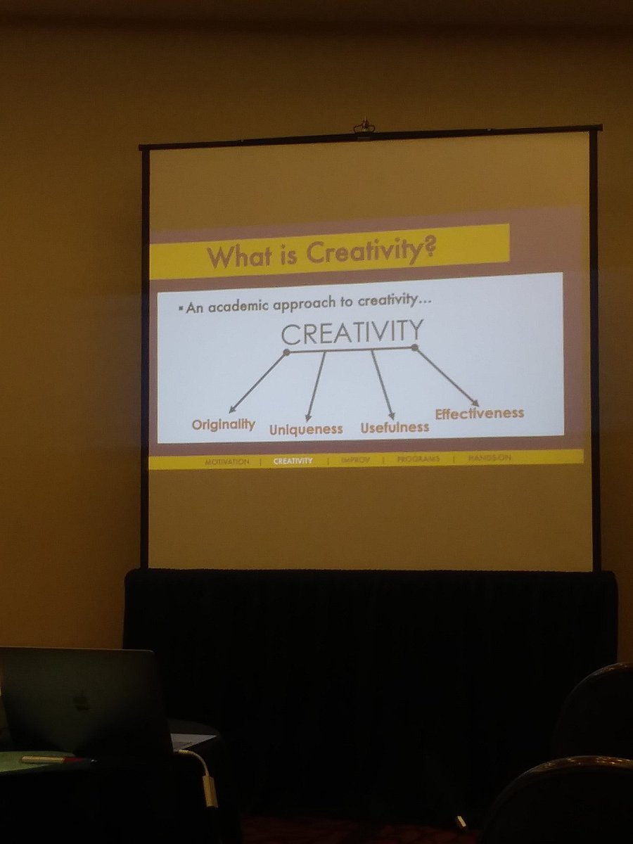 Improv and creativity go hand in hand! #KomenskyMatters #D100inspires