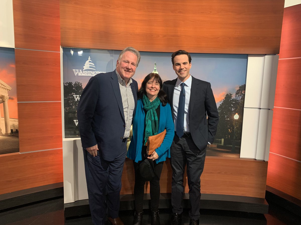 Many thanks to <a href="/costareports/">Robert Costa</a> for inviting us to tonight’s taping of #washweekpbs. Great show at the end of a memorable week.