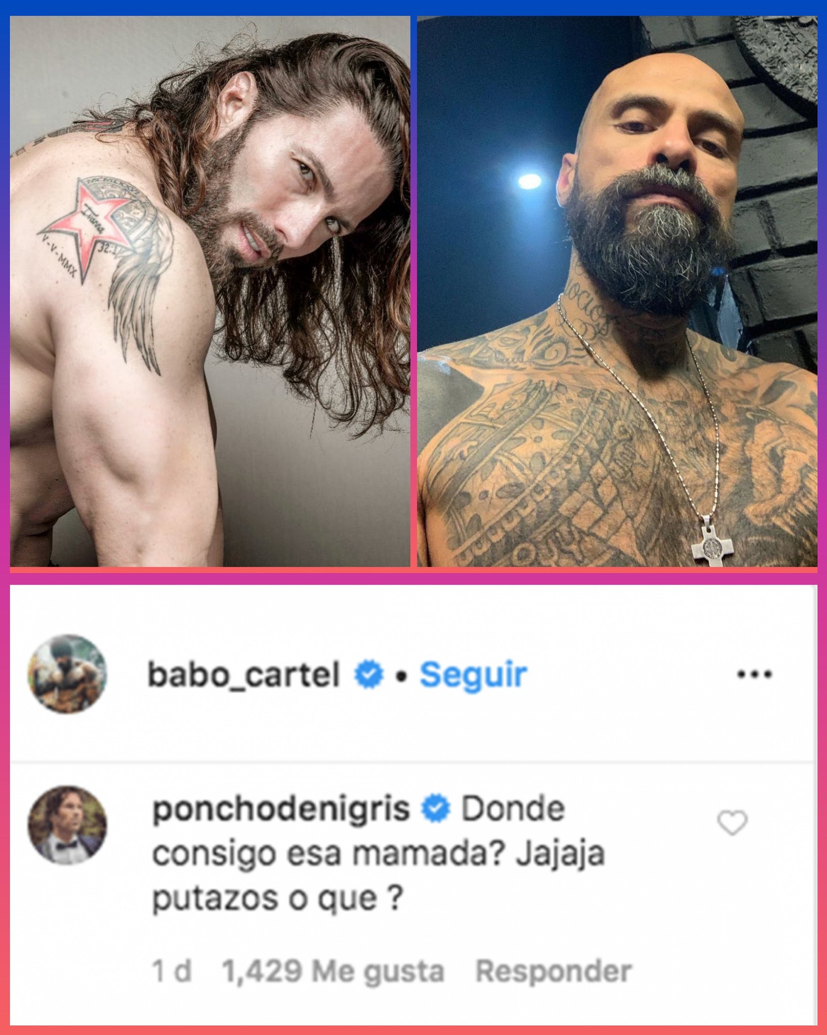Entre Famosos Mx on X: #OMG Todo inició cuando el buen #Babo subió a su  cuenta de Instagram el video de uno de los retos que están de moda, el Palo  Challenge.