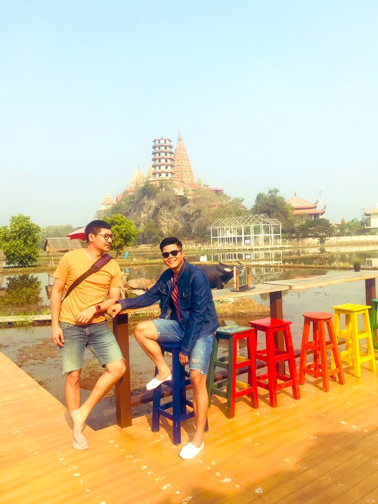 OhmTheerapant's tweet image. แวะกินกาแฟ #ohmomho #o2m @PankeawP