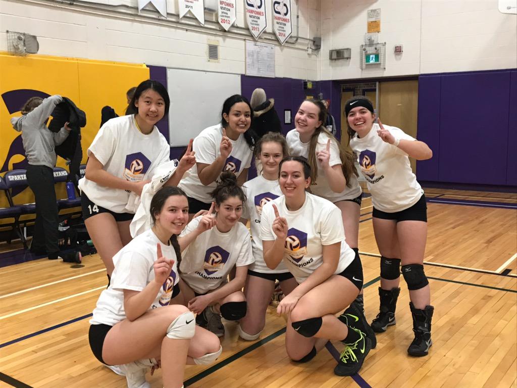 <a href="/CHCIsports/">Gaels Athletics</a> Sr Girls Vball team victorious at the Centennial Invitational today