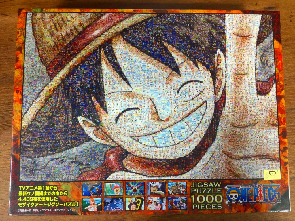 One Piece 麦わらストア名古屋店 على تويتر 新商品 パズル ジグソーパズル1000ピース ワンピースモザイクアート ルフィ ロー 各3 400円 税 好評発売中 麦わらストア Onepiece