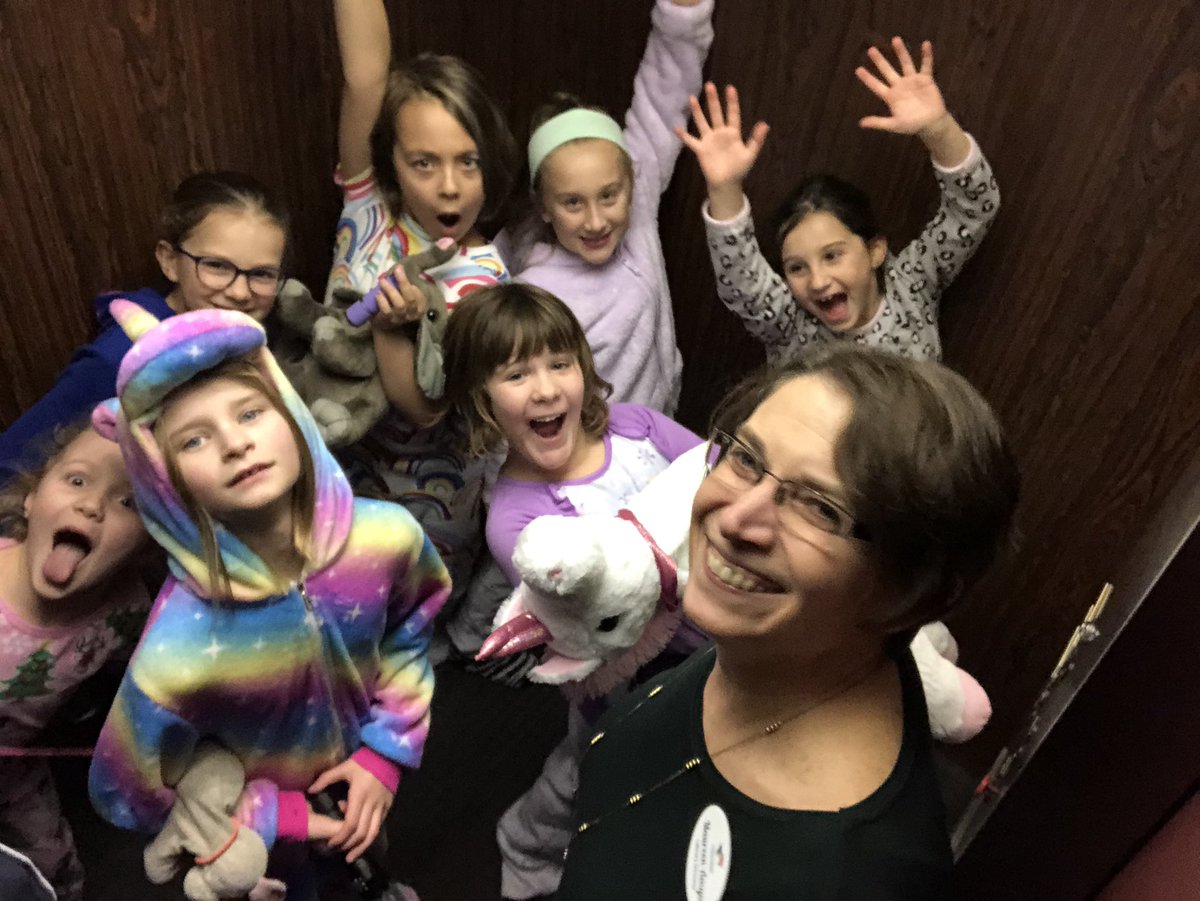 cmdowd's tweet photo. Selfie in the @WestboroughLib elevator! #64883 #brownies #sleepingoncementfloor #thingswedoforourkids https://t.co/YgexHEd9TU