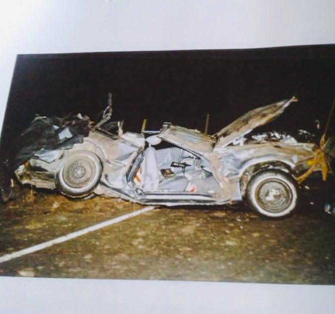 Sooo I just realized that tonight is the 23 year anniversary of my car accident!! I learned a very valuable lesson that night!! And I just wanted to share it with y’all!! PLEASE DON’T DRINK AND DRIVE!! Thank God that my best friend and I survived!! And we’re still BFF’s today ❤️