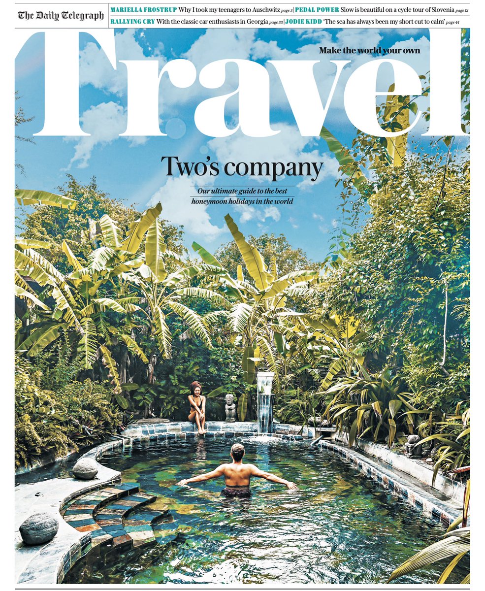 Glad to share another cover for <a href="/TelegraphTravel/">Telegraph Travel</a> Travel this time captured on Reunion Island!