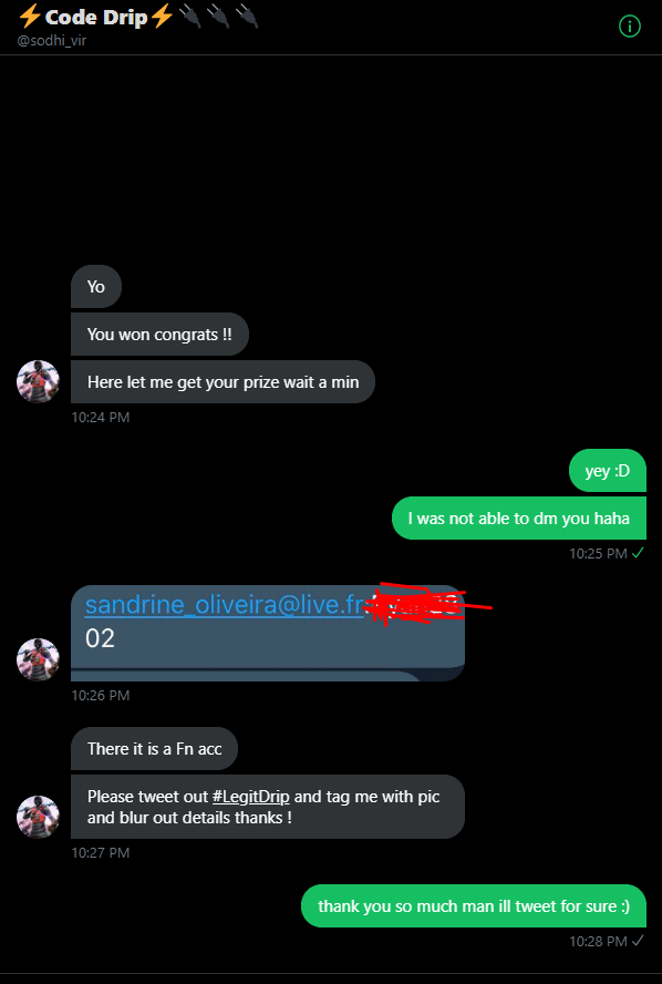 CueeSee's tweet photo. #LegitDrip thank you for the account <3 it's not a big account but I still really apreciate what you do for peoples :D https://t.co/L41SbM6AZc