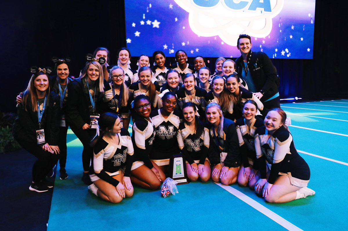 Grainwater's tweet photo. NHS Lady Raider Cheer... 2nd in the nation! #rpij https://t.co/unLdkMj56U