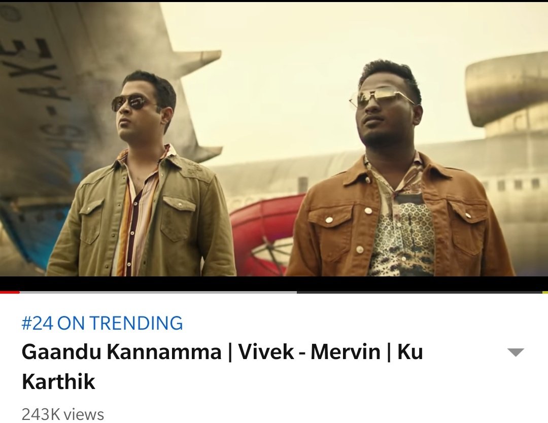 Sony Music South India (@sonymusicsouth) on Twitter photo NOW TRENDING ➡️ bit.ly/GaanduKannamma…
<a href="/iamviveksiva/">Vivek Siva</a> & <a href="/MervinJSolomon/">Mervin Solomon</a>'s #GaanduKannamma ! 😍💃
<a href="/KuKarthk/">Lyricist Ku Karthik</a> <a href="/amithkrishnan85/">amithkrishnan</a> <a href="/PawanAlex/">pawan alex</a> <a href="/balaji_u/">Balaji U</a> <a href="/JafferJiky/">jaffer sadiq</a> <a href="/FullyFilmy_in/">FullyFilmy</a> NOW TRENDING ➡️ bit.ly/GaanduKannamma…
<a href="/iamviveksiva/">Vivek Siva</a> & <a href="/MervinJSolomon/">Mervin Solomon</a>'s #GaanduKannamma ! 😍💃
<a href="/KuKarthk/">Lyricist Ku Karthik</a> <a href="/amithkrishnan85/">amithkrishnan</a> <a href="/PawanAlex/">pawan alex</a> <a href="/balaji_u/">Balaji U</a> <a href="/JafferJiky/">jaffer sadiq</a> <a href="/FullyFilmy_in/">FullyFilmy</a>