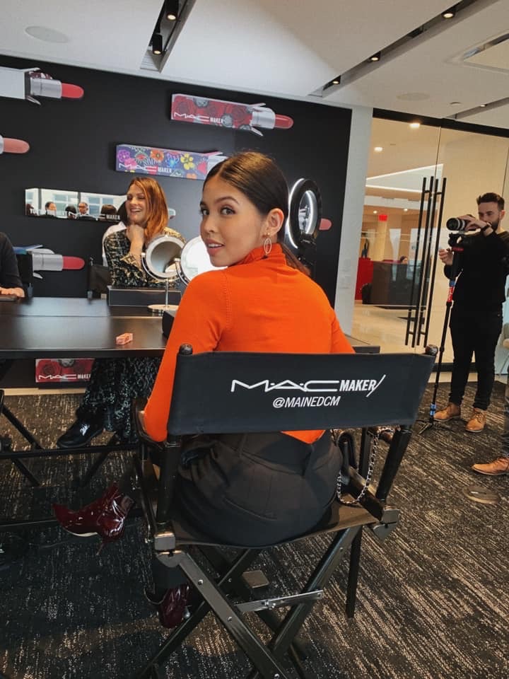 mainedcm's tweet photo. Taken exactly a year ago at MAC headquarters in NYC! So excited! Few more days left! 💄 follow @maccosmeticsph on Instagram to stay updated! 💋 https://t.co/jEkgDraYfI