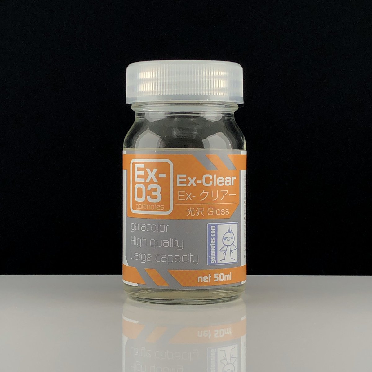 ちなみに自分が使用している塗料はクリアーがガイアのExｰ03クリアーと