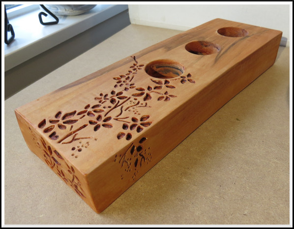 jgazure's tweet photo. Here are two more carved wooden tea light holders I made, with a slightly different technique: https://t.co/4ekf1kqYfJ https://t.co/IM1kUi7Ou5