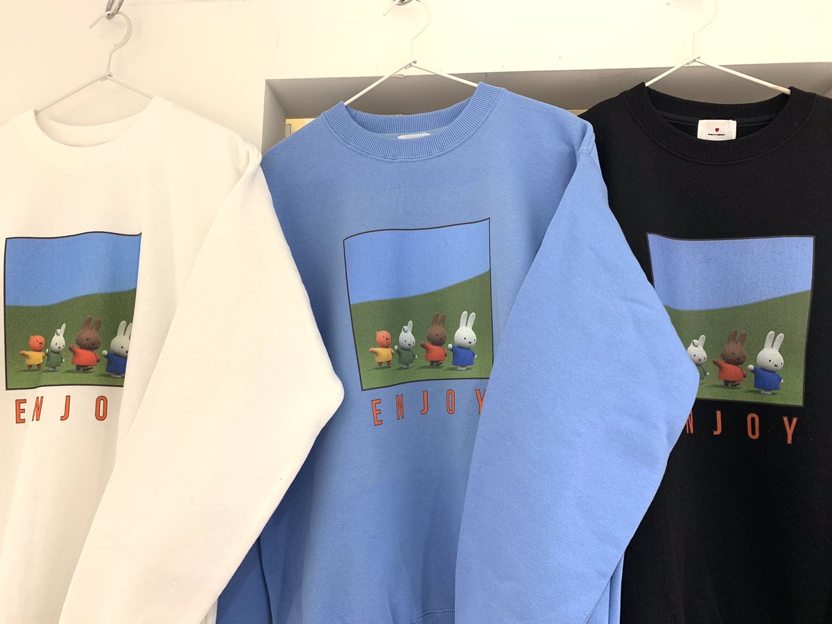 Merry Jenny 名古屋店 Sur Twitter おすすめアイテム Enjoy Miffy トレーナー ホワイト ブラック アイスブルー 6 500 税抜 行進するmiffyたちが可愛いトレーナーです 052 684 64 Merryjenny 名古屋parco 新作アイテム T Co F5ylp9oh23