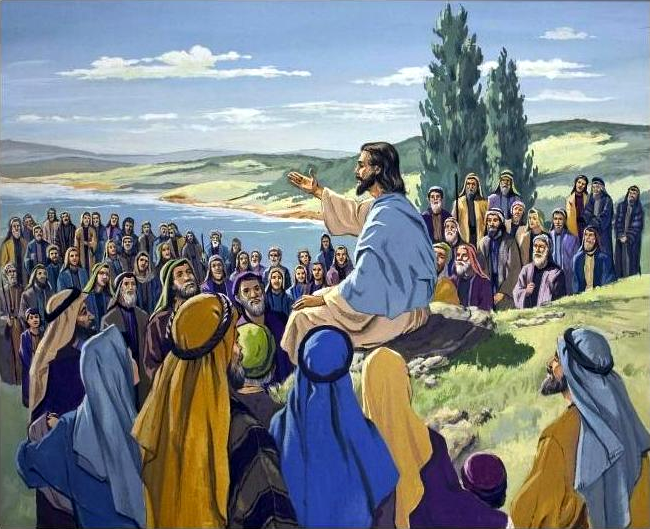 IRFMx's tweet image. L’#Évangile du #jour :
« Et, en #sortant de la #barque, #Jésus vit une grande #foule et il eut #pitié d’eux, car ils étaient comme des #brebis sans #pasteurs, et il #commença à leur #enseigner beaucoup de #choses ».