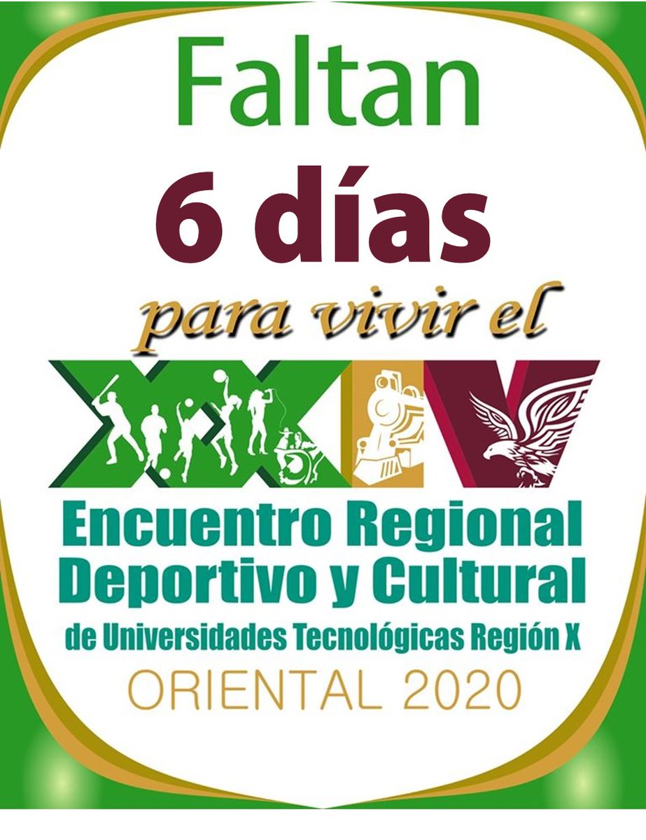 UT_Oriental's tweet photo. Estamos a 6 días del #ERDCUT 2020. Conoce los roles de juego y los horarios en: https://t.co/Q4MhzncAn6 https://t.co/3a6m25Hnno
