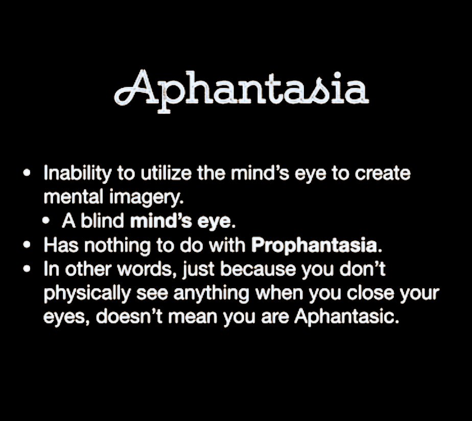 WillinRando's tweet photo. I need to have it on record..Twitter, what do you see with your minds eye? #aphantasia #phantasia #hyperphantasia #prophantasia #mindseye #cantsee #showme #blindmindseye #imagination #visualize #visualization #openyourmind #UnlockTheNxt #unlocked #BrainFunction #brain #hiphop https://t.co/yoQPxRigpa
