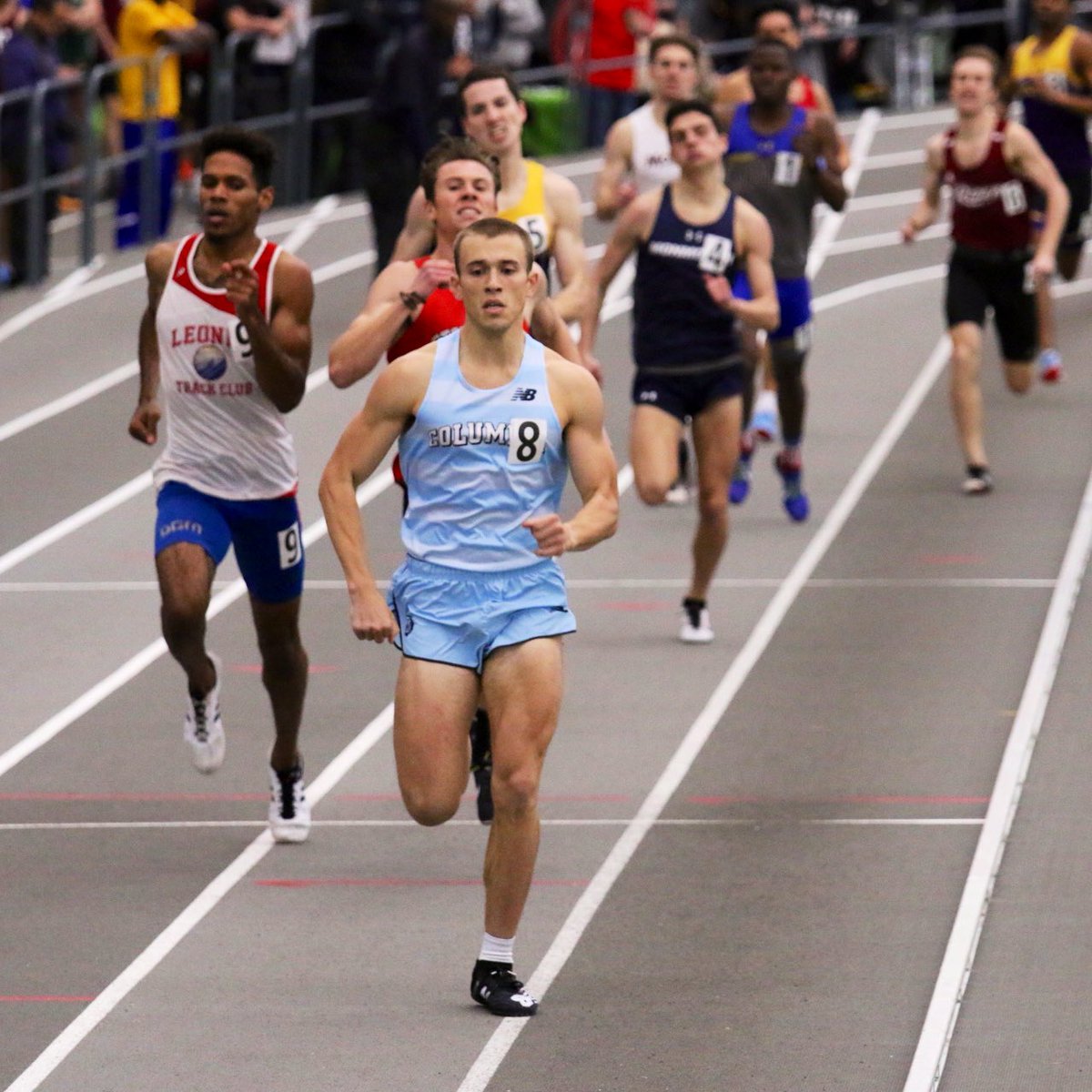 CULionsXCTF's tweet photo. Jackson Story (1:51.34) takes 🥇 in the 8️⃣0️⃣0️⃣m and Grace Campbell (1.70m) snags 🥇 in the High Jump to highlight Columbia's day at the UAlbany Winter Classic.

👉 Full Results (https://t.co/d0oUhcpGe3)

#RoarLionRoar https://t.co/lBtectZFuv