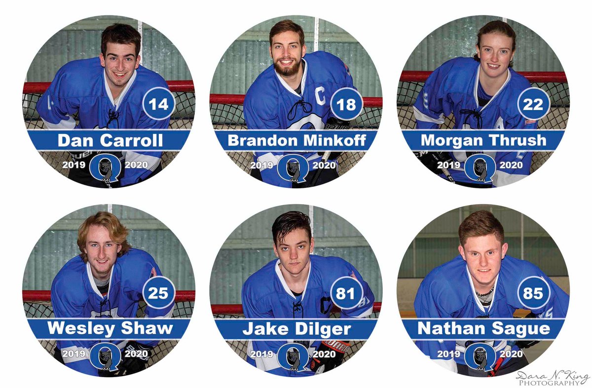 Friends and Family...join us for Senior night on 2/12 @ 820PM.

#14 Dan Carroll
#18 Brandon Minkoff (C)
#22 Morgan Thrush(A)
#24 Wesley Shaw
#81 Jake Dilger
#85 Nathan Sague

Congrats Seniors and the Class of 2020!
<a href="/QCHSPantherPack/">QCHS PantherPac</a>
<a href="/QCHSAthletics/">QCHSAthletics</a> 
@BillHarner 
<a href="/QCSDnews/">QCSD News</a>
