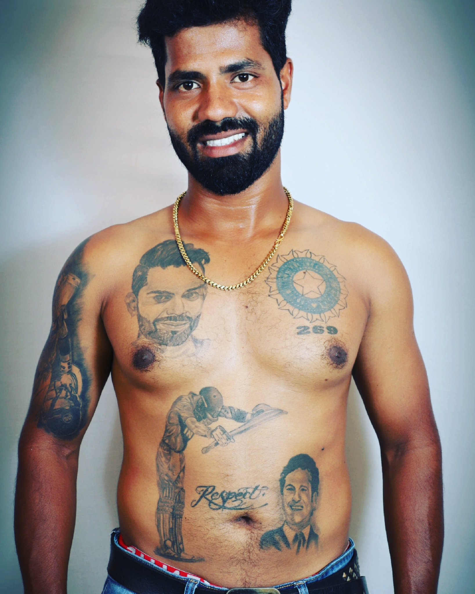 Virat Kohlis 11 Tattoos Heres What They Mean And How They Look