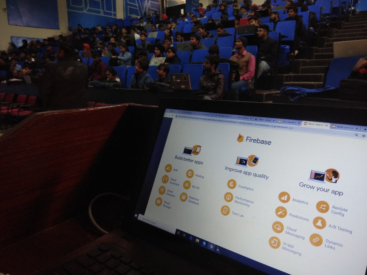 patidarparas13's tweet image. Session on #Firebase by @VrijrajSingh

#DevDay2020 #GDGJalandhar

@GDGJalandhar @GoogleDevsIN