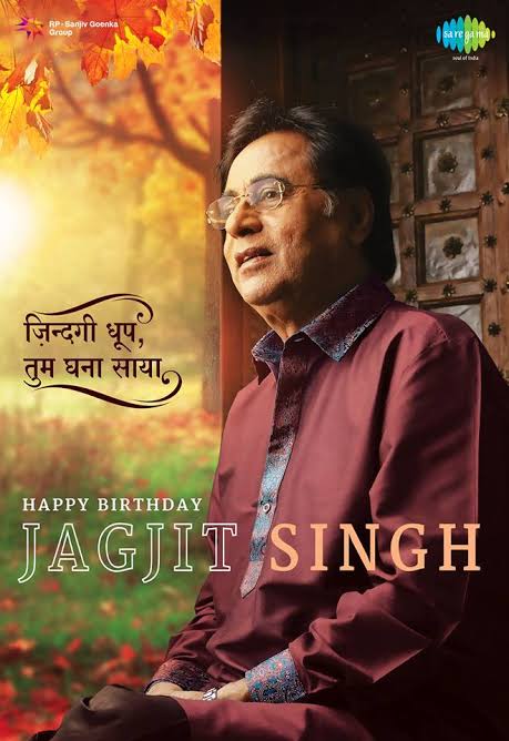  Happy Birthday to the Gazal Maestro...The legend and my idol

Sri Jagjit singh ji 