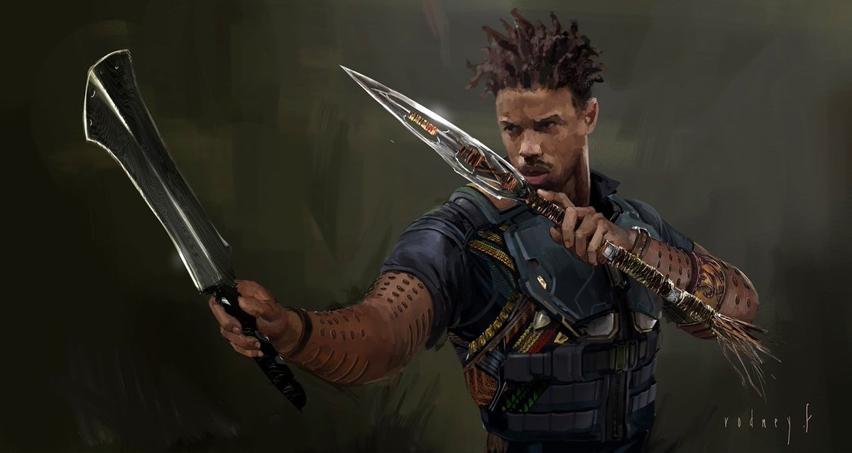 tjadakaa's tweet photo. This outfit is a lewk.
#KingKillmonger https://t.co/lReadHosPW