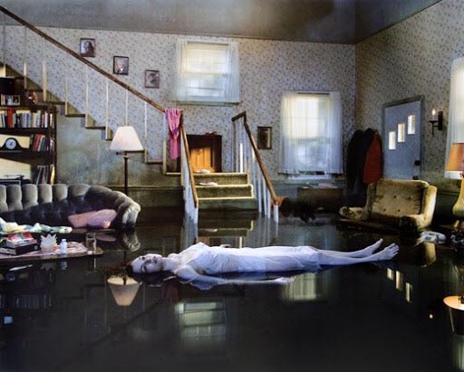 On west coast time so I’m not late on this one. Here’s some Gregory Crewdson! I saw his work at the Getty today.