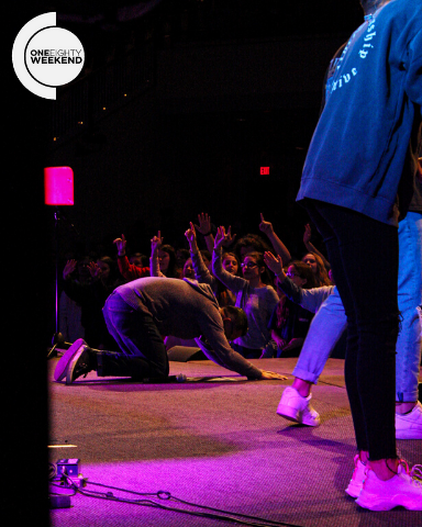 180Weekend's tweet photo. 180 Weekend is under way! Here is a glimpse at both sites tonight! WOW! We'd love to hear and see 180 from your point of view. Tag us @180Weekend or use our Hashtag to connect: #180Gospel https://t.co/r0Gq924WR2