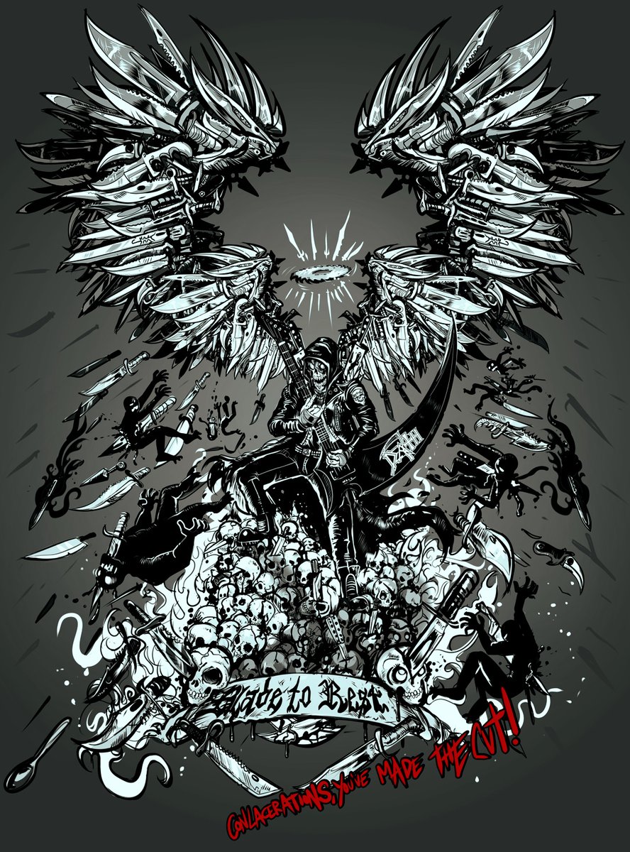 The Knifewing I drew for the inmates back tattoo. A visual metaphor ...