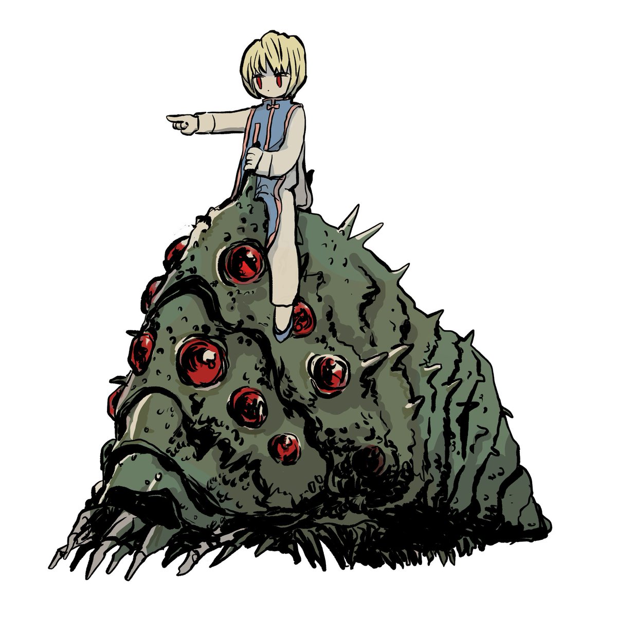 クラピカむっちゃ可愛いんですけど 王蟲うま過ぎて 王蟲すご ってなってます かわいい 相変わらずセンス抜群 クラピカむっちゃ可愛いんですけど 王蟲うま過ぎて 王蟲すご ってなってます かわいい 相変わらずセンス抜群