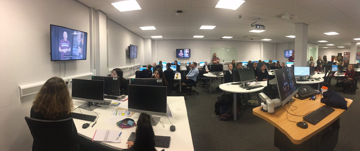 irjohns's tweet photo. Nearly time! @UWEcyber @ncsc #CyberFirst https://t.co/07chLAAB2x