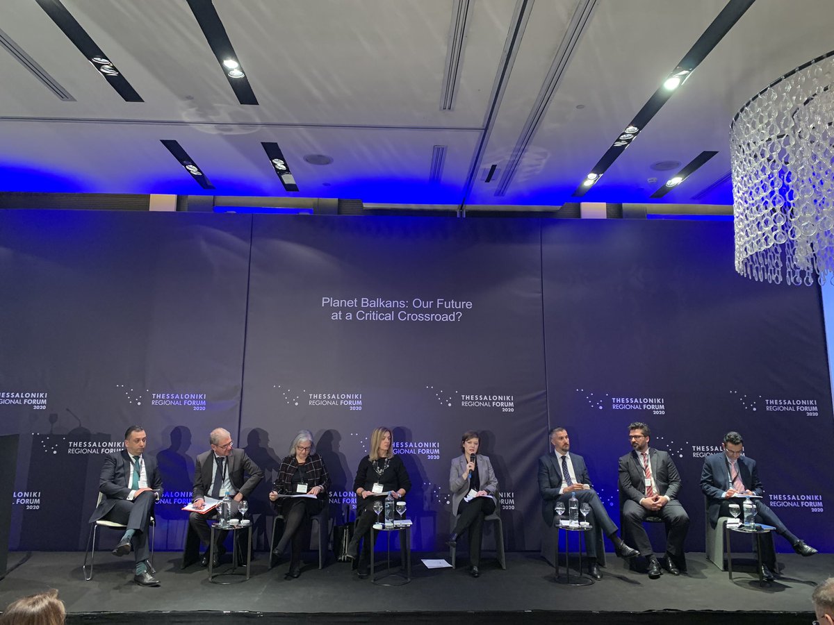 ThessalonikiRF's tweet photo. #TRF20 Session II. Western Balkans’ EU accession
#ThessalonikiRegionalForum https://t.co/6TU7UKXWCO