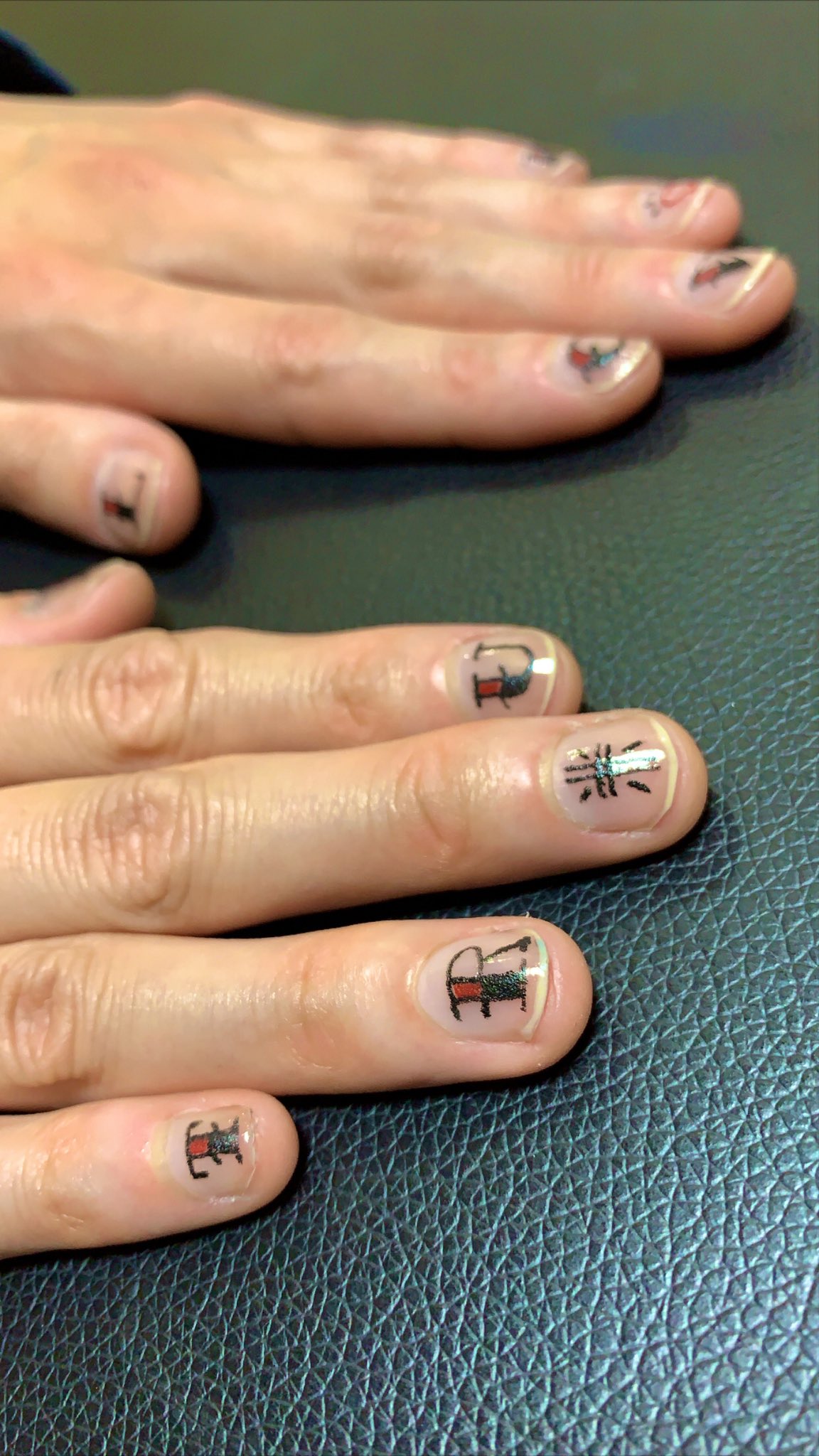 Mickey A Twitter ネイルタトゥー Nailtattoo Nail Tattoo 爪 刺青 T Co Fgaljv00be Twitter